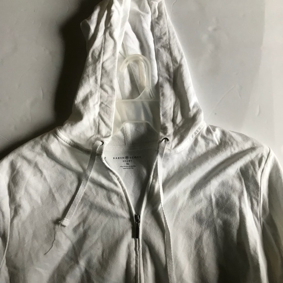 Karen Scott Hooded Zip Up Jacket - Picture 5 of 8